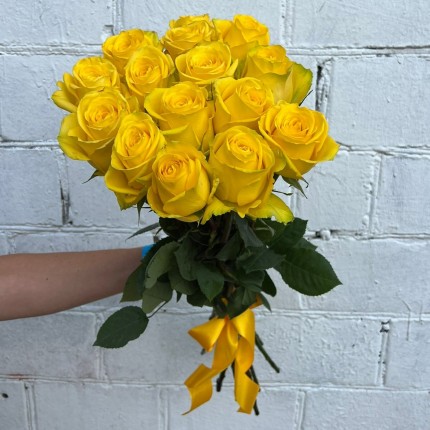 желтые розы - Купить с доставкой,  в по Нариманову